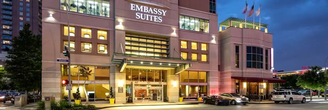 Embassy Suites Houston - Downtown Zewnętrze zdjęcie